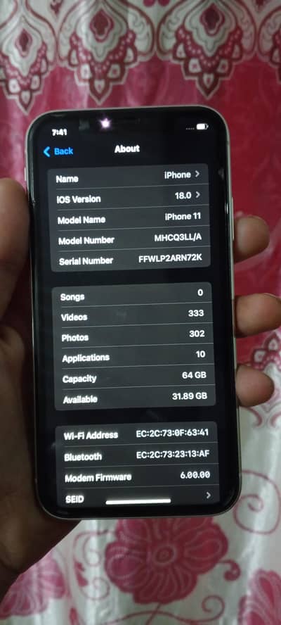 battery health 100 and mobile condition 10 by 10 and NON PTA