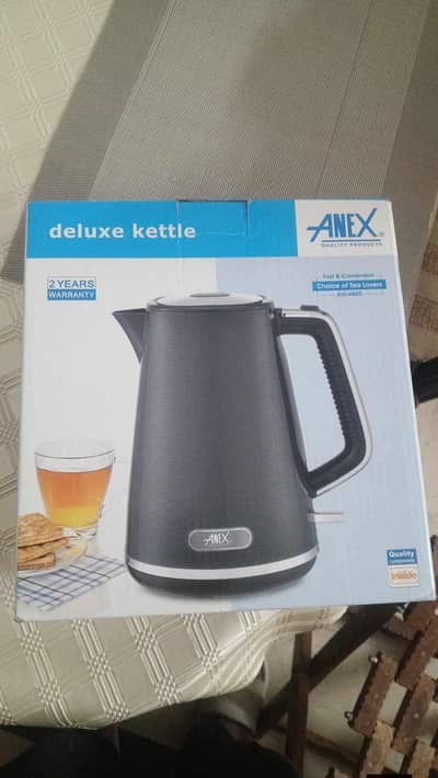 electric kettle, coffee maker, sandwich maker