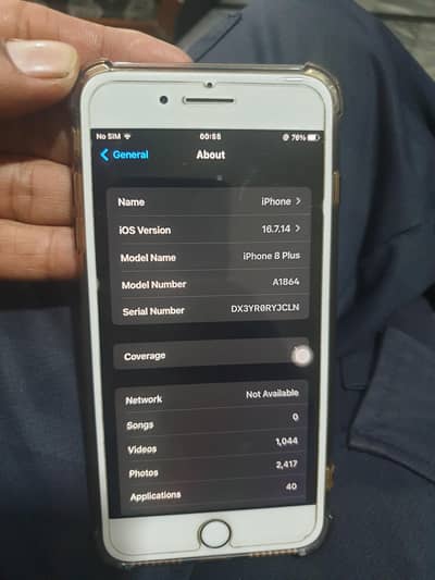 iphone 8 pluse 256GB