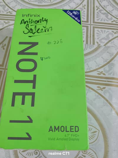 original note 11 ka  box for sell 2000