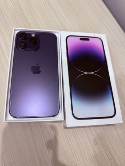 iPhone 14 Pro Max 256 Gb Non PTA JV Complete Box