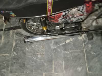 Honda silencer bilkul new