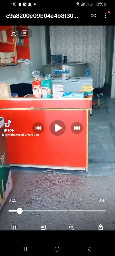 1 x femail worker for milk shop