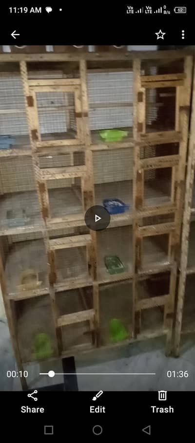 wooden cage for sale