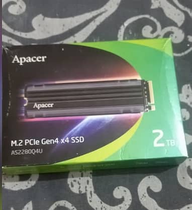 2 TB NVME SSD GEN 4 APACER WITH HEATSINK