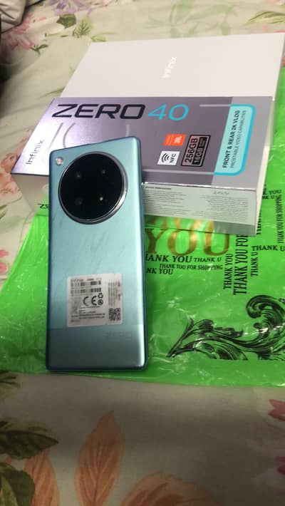 Like New Infinix Zero 40 – 256GB | 16GB 8+8 ram