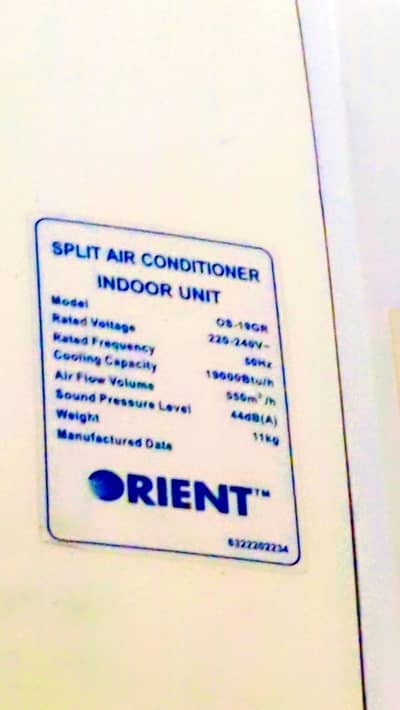 Orient Ac. Urgent Sale. Umar Block. Bahria 8