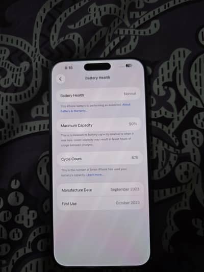 IPhone 15 Pro Max 512GB Natural Titanium | PTA Approved | Full Box