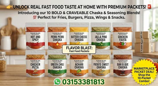 Fast food Spices and Masala Flavours