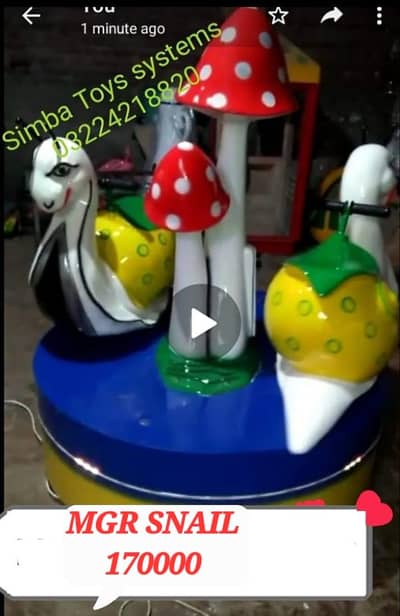 indoor playland coin operated  token rides/ arcade games