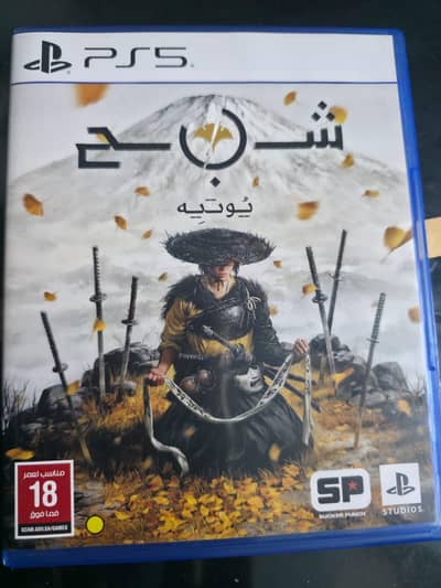 ghost of yotei ps5 cd disk