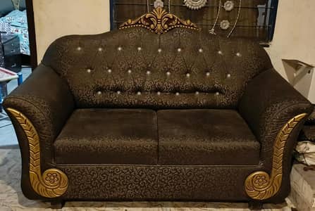 6 seater triple sofa set