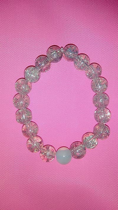 Simple bracelet gray colour