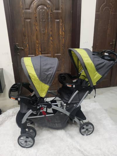 twin stroller/ double stroller/ pram