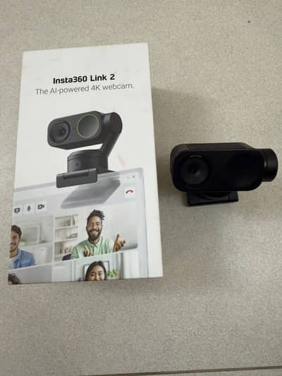 Insta360 Link 2 – Full Box + Accessories