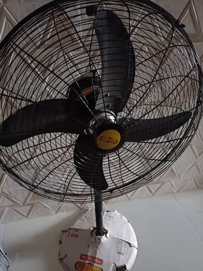 Pedal stand fan