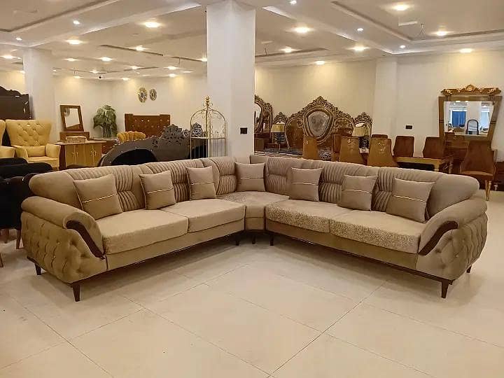 L shaped majlis sofas 1
