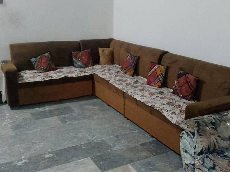 L shaped majlis sofas 6