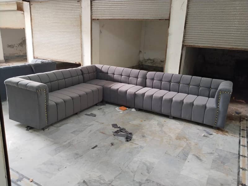 L shaped majlis sofas 9