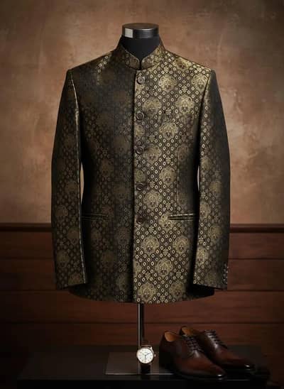 Men's Fancy Printed Prince Coat free delivery cash on delivery