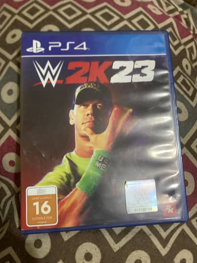 WWE 2K23 PS4 Original CD | Excellent Condition | No Scratches