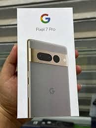pixel 7 Pro mobile phone full box completed 256,8gb