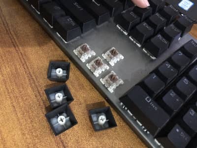 HP GK400Y Mechanical Gaming Keyboard – Full RGB LED – Brand New