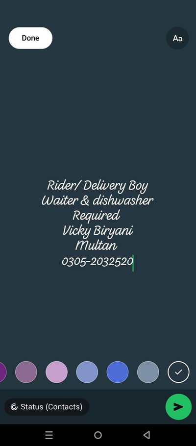 Rider Delivery boy
