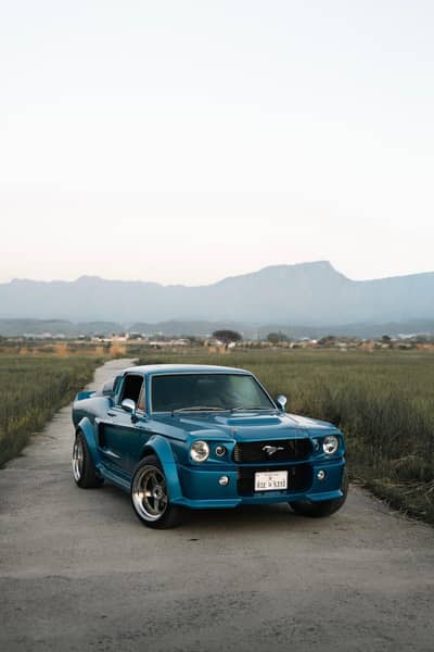 selling Toyota Mark II convertited into Ford mustang 1968 model