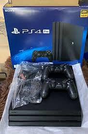 game PS4 pro 1 TB playstation Sony complete box