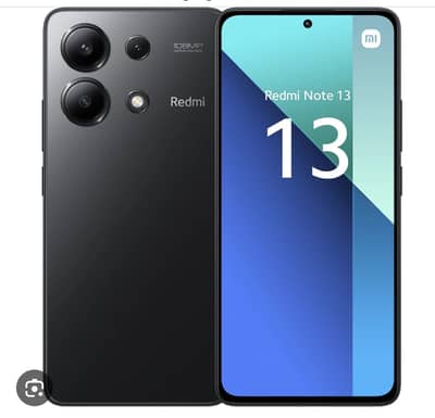 Redmi Note 13  complete box– Excellent Condition – just open not used