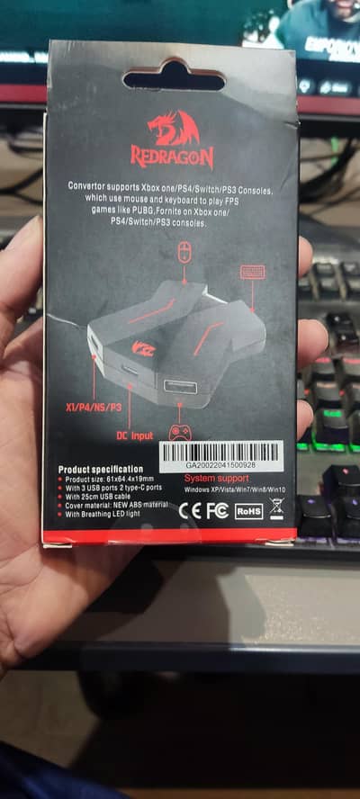 Redragon Eris Ga-200 for Keyboard Mouse