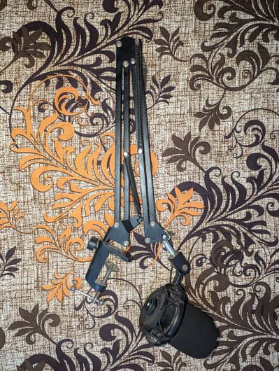 Studio Recording Mic Suspension Boom Arm Stand with Table Mounting Cl