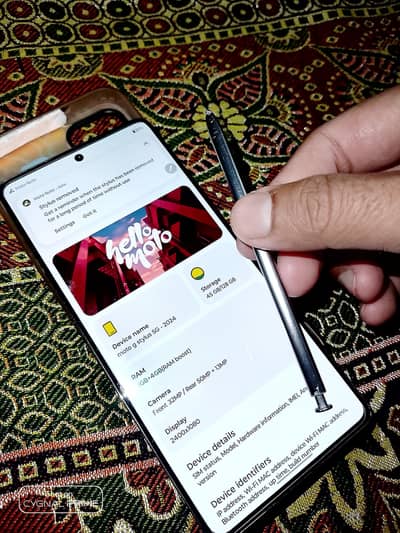 MOTO G STYLUS 2024 model with pen Non PTA