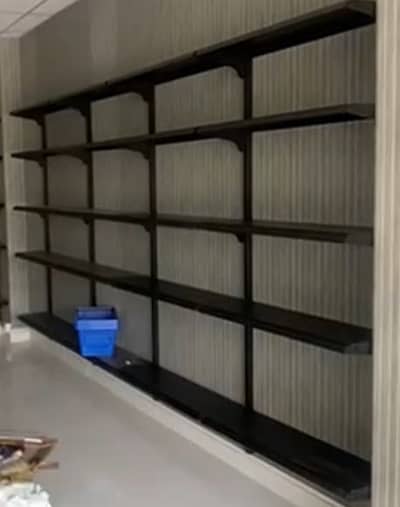 7 Wall mounted Racks  For Sale in Black Color