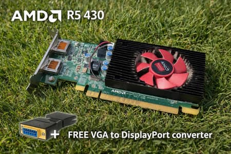 AMD R5 430 2gb - Gaming GPU (Minecraft, Fortnite, GTA 5]