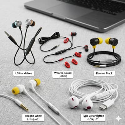 Low Price High Bass Type C Handsfree | Clear Sound & Heavy Bass