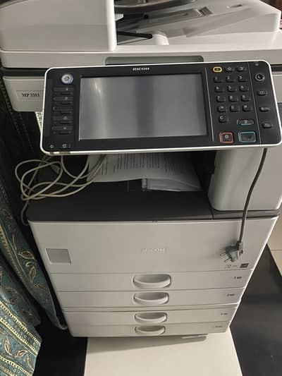 RICOH MP3353 4 Trays BLACK/WHITE