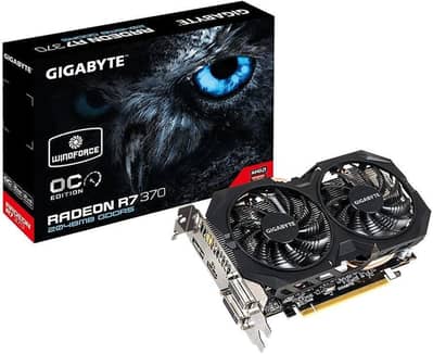 GPU 2gb graphic card AMD r7 370 batter than gtx 750ti