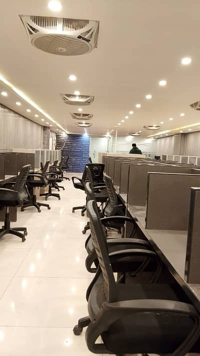 FURNISHED OFFICE FOR RENT WITH FURNITURE / COMPUTERS (CALL CENTER)
