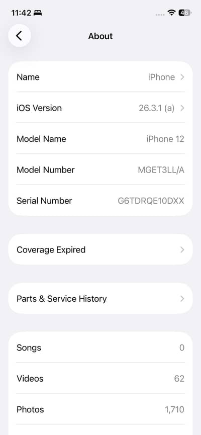 IPhone 12 jv (Exchange possible)read add first