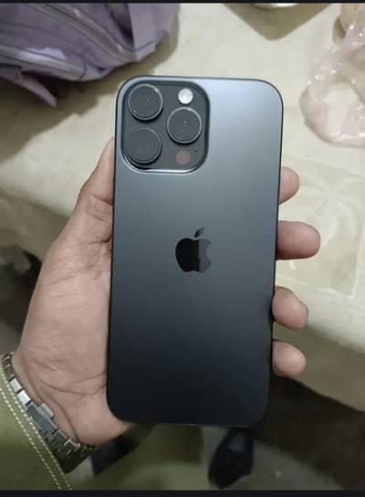 Iphone 16 pro max jv 256gb with box and cabel