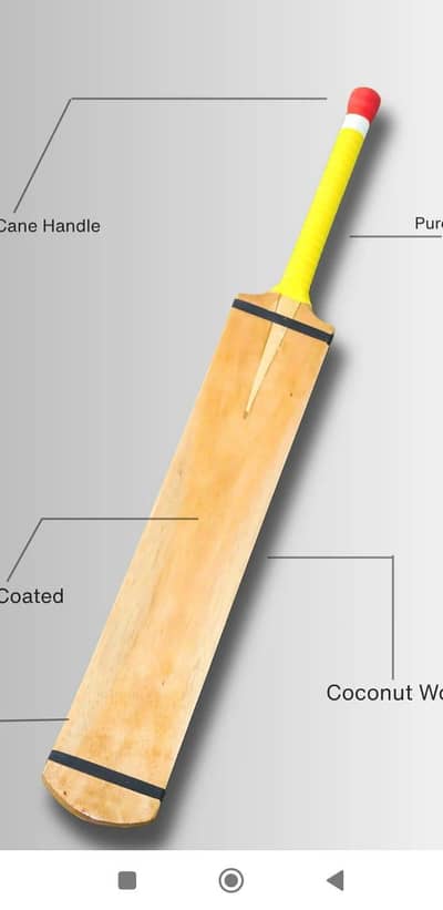 original coconut wood bat