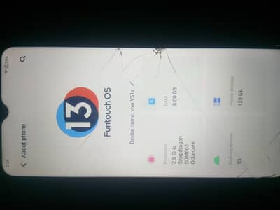 vivo y51s 8/128 gaming phone