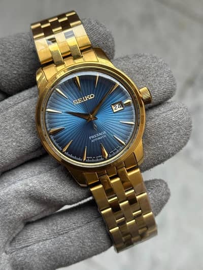 Brand New MOD Seiko Pressage Automatic Japanes Men's Watch