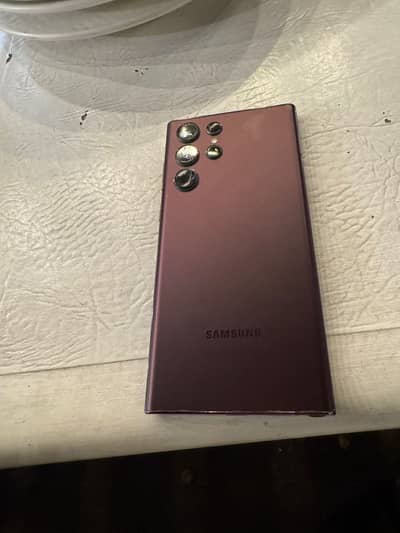 S22 ultra 12/256 all original TRA model UAE