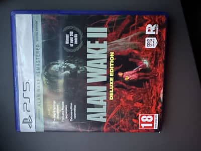 Alan Wake 2 PS5 CD deluxe edition