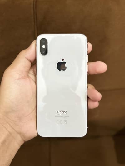 Official pta approved iphone x - 256 gb - scratchless condition