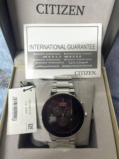 Citizen Luxury Watch Model AT2240-51E (Unused, Untouched, Box-packed)