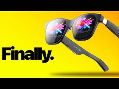 Nreal Air Glasses . . Oled full hd 120 inch display